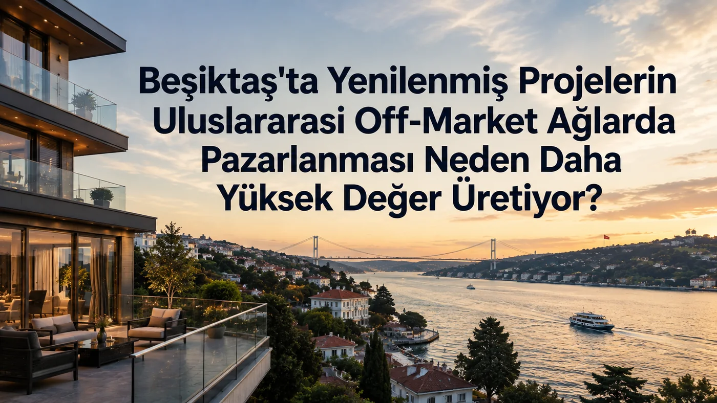 Why Does Marketing Renovated Projects in Besiktas Through International Off-Market Networks Create Higher Value?