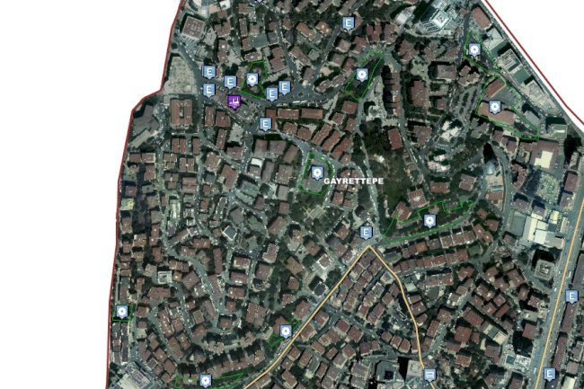 Gayrettepe Afet Toplanma Alanları.