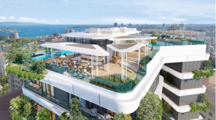 Beşiktaş ta yeni bina daire fiyatları apronda